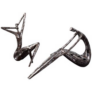 Uttermost Dahy 14" High Abstract Tabletop Sculptures Set of 2 - 1 of 1