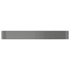 vidaXL Garden Raised Bed - Outdoor Planter for Flowers, Herbs, and Vegetables - Weather-Resistant and Durable - Powder-Coated Steel, Gray - 3 of 4