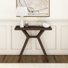 Plank+Beam Verso Console Table, 36 Inch Solid Wood Modern Sofa Table, Narrow Entryway Table for Hallway, Behind the Couch, Living Room, Foyer - 2 of 4