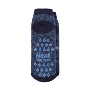 Always Warm by Heat Holders Men's Warmest Twist Ankle Socks - Navy 7-12 - 1 of 4