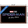 Trends International Marvel Spider-Man: No Way Home - Logo Framed Wall Poster Prints - 3 of 4