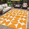 Lahome New Style Series Outdoor Plastic Straw Rug-Waterproof Reversible Mat for Patio, Backyard, Camping, RV Awning - 3 of 4