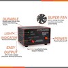 Pyle PS12KX 10 Amp AC-to-DC Bench Power Supply, Adjustable Voltage, 12V Output for Electronics and Equipment - 3 of 4