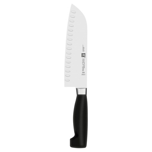 Cooking Pleasures 5.5 Utility Knife, Black Synthetic Handles