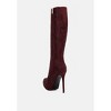 Nebula Rhinestone Embellished Stiletto Calf Boots Women - 3 of 4
