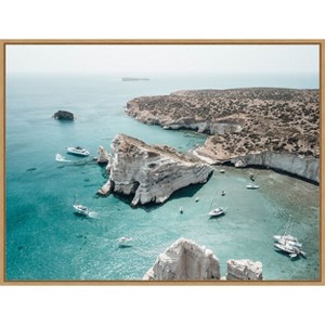 Amanti Art Enchanted Kleftiko by Bella Eve Canvas Wall Art Print Framed 42-in. W x 32-in. H. - 1 of 4