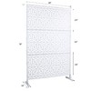 PAGED Patio Privacy Screen, Fence Privacy Screen for Deck Balcony Patio, Outdoor Privacy Screen Freestanding for Outside Lawn Garden - 3 of 4