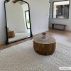 Hauteloom Drago White Washable Area Rug - 2 of 4