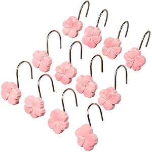 The Lakeside Collection Tropical Garden Bath Collection - Set of 12 Shower Hooks - 1 of 1