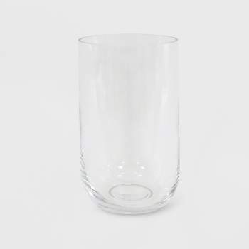 Hurricane Glass Pillar Candle Holder Clear - Made By Design™