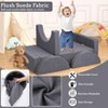 7-Piece Modular Kids Play Couch, Multifunctional Convertible Toddler Sofa Set for Playroom, Nursery, Creative Play - 3 of 4