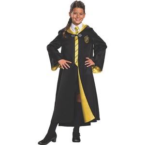 Disguise Kids' Presitge Harry Potter Hufflepuff Robe Costume - 1 of 4