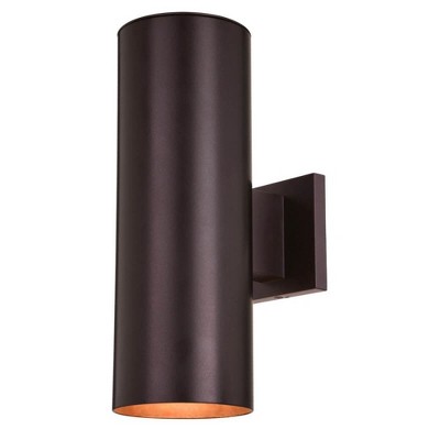 Vaxcel Chiasso 2 - Light Wall Light in  Deep Bronze