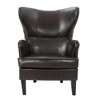 Modern Accent Club Chair, Luxury Upholstered Arm Chairs With High Back, Comfy Single Sofa Chair - 4 of 4