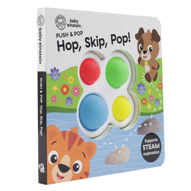 Baby Einstein: Skip, Hop, Pop! Push &#38; Pop (Board Book), 2 of 6