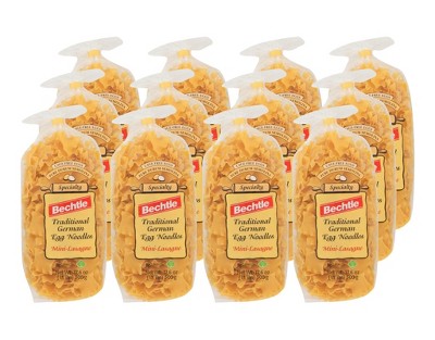 Bechtle Traditional German Egg Noodles Mini Lasagne - Case of 12/17.6 oz