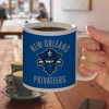 The University of New Orleans Privateers Logo Ceramic Coffee Mug Novelty Gift Mugs for Coffee Tea and Hot Drinks 11oz White - 4 of 4