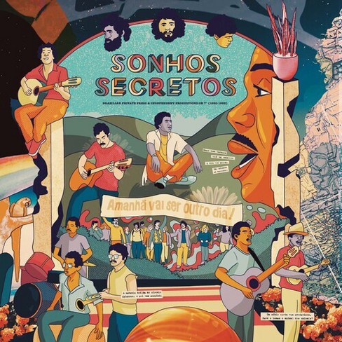 Sonhos Secretos & Various - Sonhos Secretos (Various Artists) Orange (Vinyl) - image 1 of 1