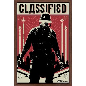 Trends International Call of Duty: Black Ops Cold War - Classified Framed Wall Poster Prints - 1 of 4
