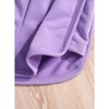 Mocamel 3pcs/Set Knitted Solid Color Bowknot Shorts For Tween Girls, School, Campus, College - 4 of 4