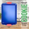 NutriChef Small Cookie Sheet -Commercial Grade Restaurant Quality Metal Bakeware - 2 of 4
