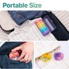 Sukuos 7-Day 2x Pill Organizer, Large Daily Pill Cases for Pills, Vitamins, Fish Oil & Supplements - 2 of 4