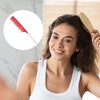 Unique Bargains Wide Tooth Hair Brush Tail Comb for Home Use Styling Comb Plastic - 3 of 4