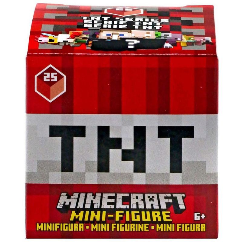 Minecraft TNT Series 25 Series 25 Mystery Pack 1 RANDOM Figure, 1 of 3