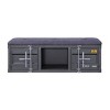 NicBex Storage Bench Modern Rectangle Stools with Metal Frame for Bedroom and Entryway, Gray - 4 of 4