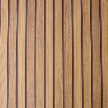 Wooden Slats Natural Wallpaper