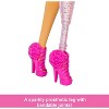 Barbie Deluxe Style 12" Doll #2 in Pink Barbiecore Top and Skirt Set, Black Hair and Prosthetic Leg - 3 of 4
