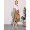 BLISSFUL STEP Women's Lace Up Wedge Heels Open Toe Wedges Sandals - 2 of 4