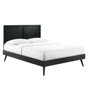 Modway Marlee Queen Wood Platform Bed With Splayed Legs - 1 of 4