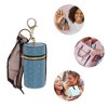 Unique Bargains Lipstick Bag with Polka Dot Pattern Handbag Charm 1 Pc - 3 of 4