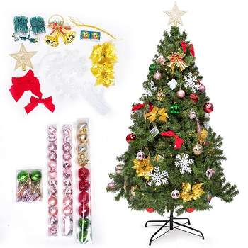 Joiedomi 72'' Prelit Christmas Tree with Decoration Kit