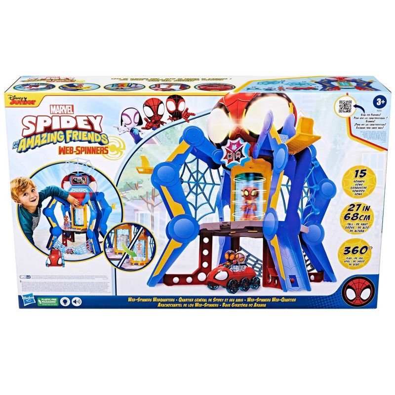 Spidey &#38; Friends Web Spinners Webquarters, 3 of 13