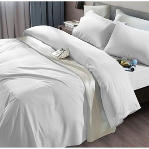 LISM 6 Piece Microfiber Sheet Set,Luxury Egyptian Sheet Fits 18-24" Deep Pocket Mattress - 1 of 4