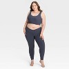 Women's Everyday Soft Medium Support Longline Sports Bra - All In Motion™ - 3 of 4