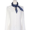 Elerevyo Women Musical Note Printed Satin Silky Square Large Neck Scarves 35.4"x35.4" 1 Pc - 2 of 4