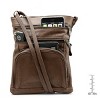 Steeltime Leather Bag with Crossbody Strap , Containing  accessible pocket - 3 of 3