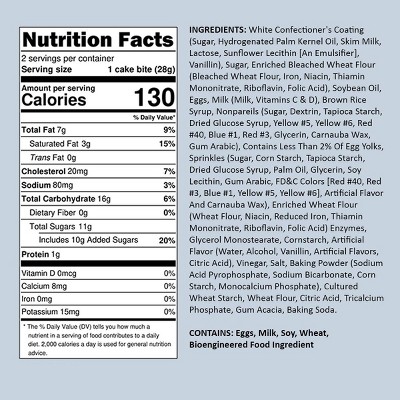Wiley Road Foods Vanilla Cake Bites in Caddy - 2oz/2ct