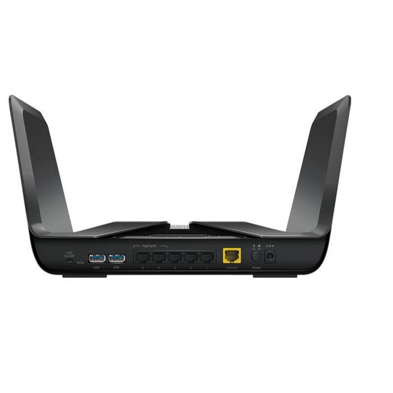 NETGEAR RAX75-100NAR Nighthawk 8-Stream Dual-Band up to 5.7Gbps WiFi 6 Router - Certified Refurbished, 4 of 5