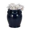 Handcrafted Pottery Vase - Elegant Textured Terracotta Flower Holder - Decorative Home Accent for Living Room, Bedroom, Office - 3 of 4