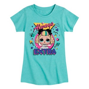 Girls' - LOL Surprise! - Always Extra Fitted Short Sleeve Graphic T-Shirt - 1 of 4