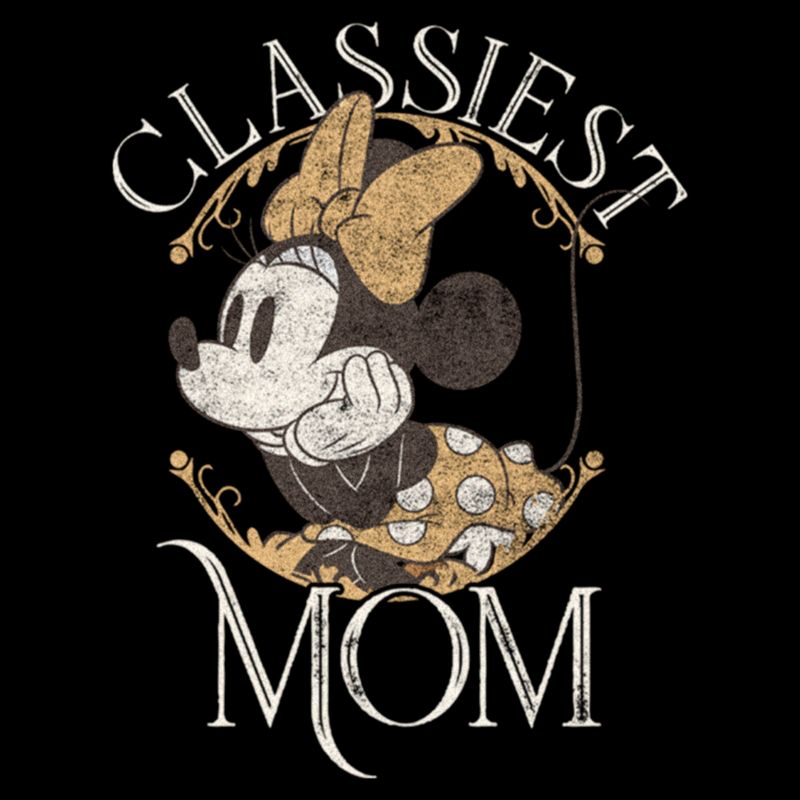 Women's Minnie Mouse Classiest Mom T-Shirt, 2 of 5