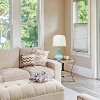 Glass Dollop Mercury Table Lamp with Fabric Shade - Lalia Home - 4 of 4