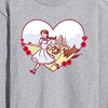 Men's - Wizard of Oz - Dorthy And Toto Heart Long Sleeve Graphic T-Shirt - 2 of 4