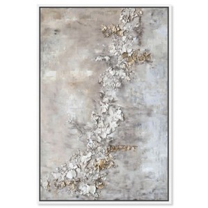 Art Remedy Rust Fragment Elegant Gold Abstract Framed - 1 of 4