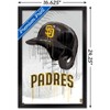 Trends International MLB San Diego Padres - Drip Helmet 22 Framed Wall Poster Prints - 3 of 4