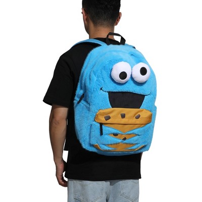 Sesame Street Cookie Monster 17" Blue Backpack — фото 7